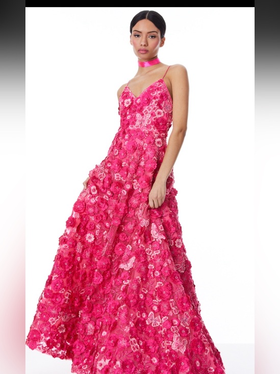 Alice + Olivia Dresses & Skirts - Alice + Olivia Domenica Embellished Ball Gown | Candy Multi | Size 2 | NWT